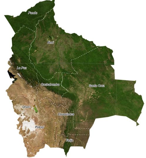 bolivia mapa